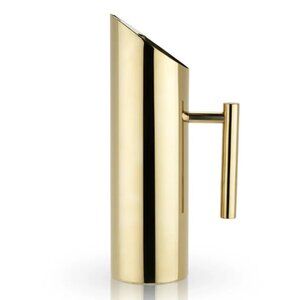 Viski Modern Stainless Steel Pitcher In Gold